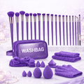 Ultimate Makeup Brush Collection (48-Piece) - Purple