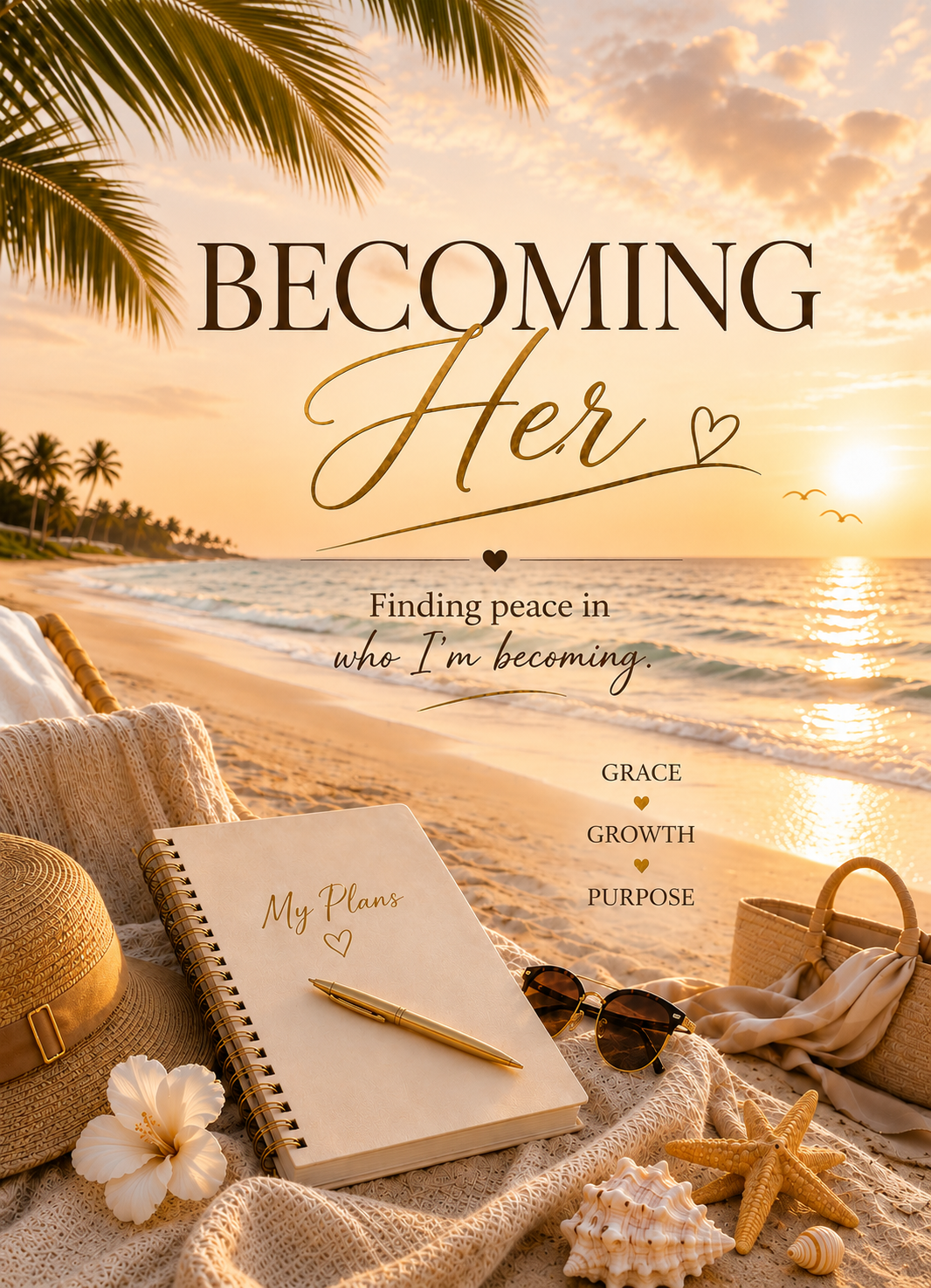 Becoming HER Inspirational Composition Notebooks