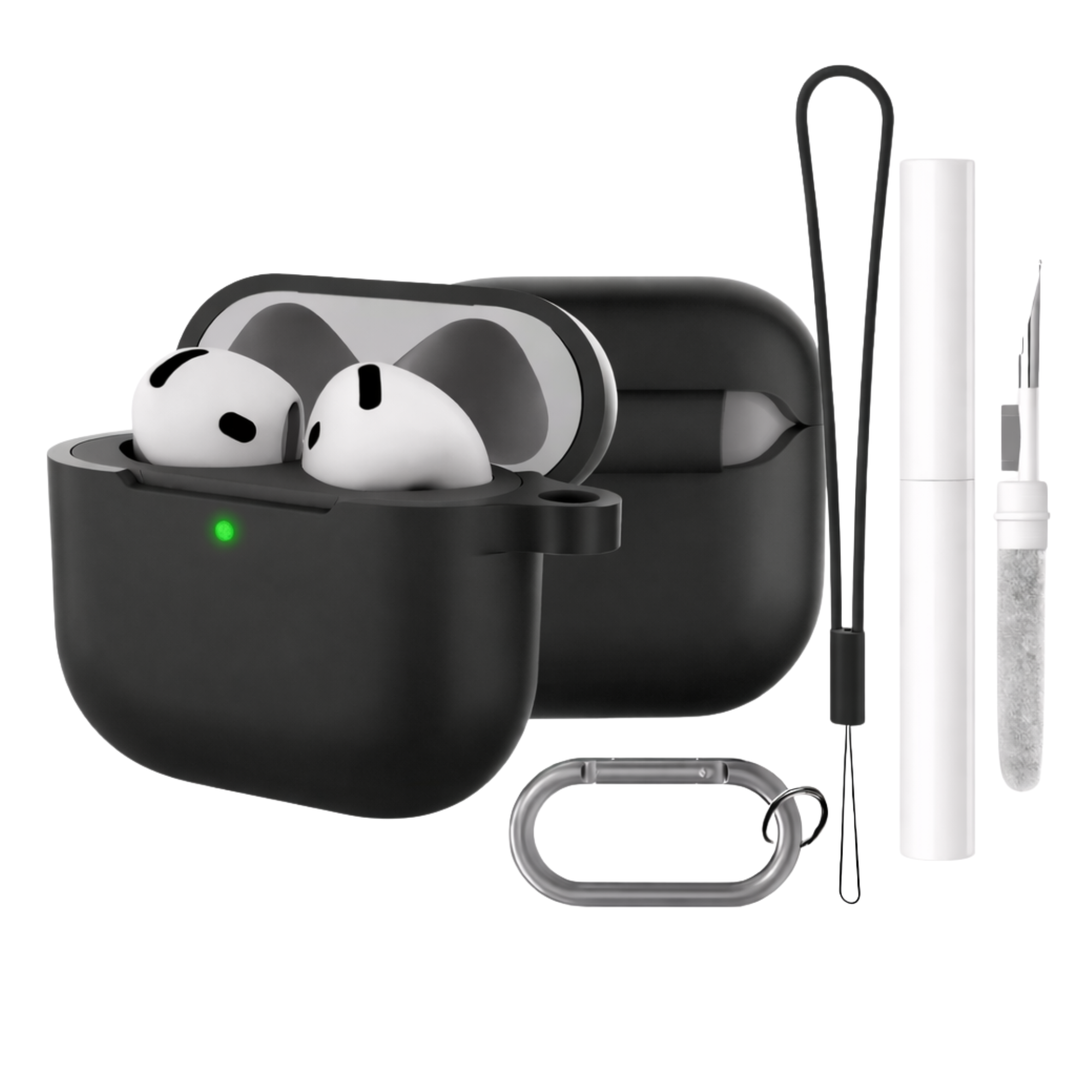 Silicone AirPods Case - Black
