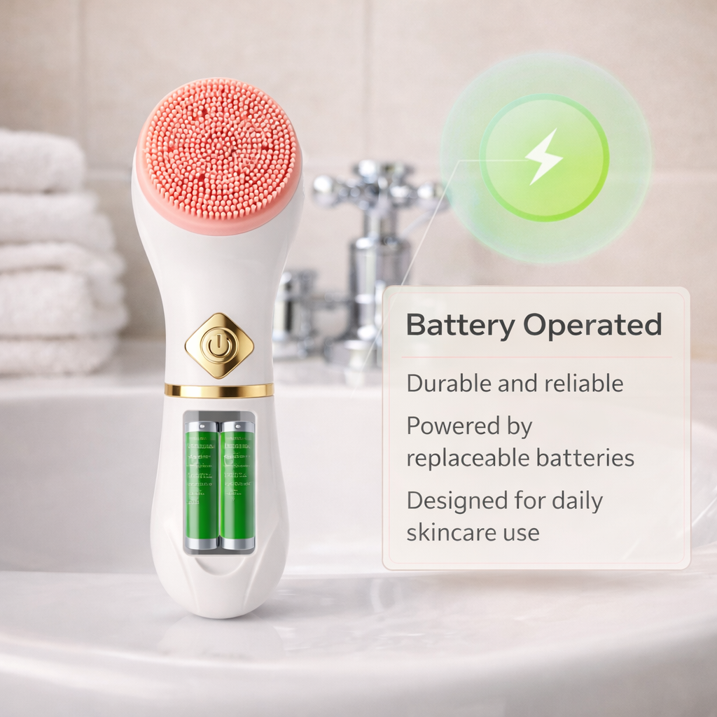 Electric Spin Facial Brush – Deep Clean & Exfoliate