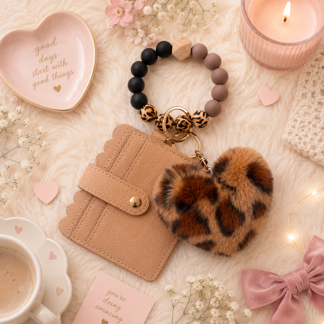 Wallet Bracelet Keychain