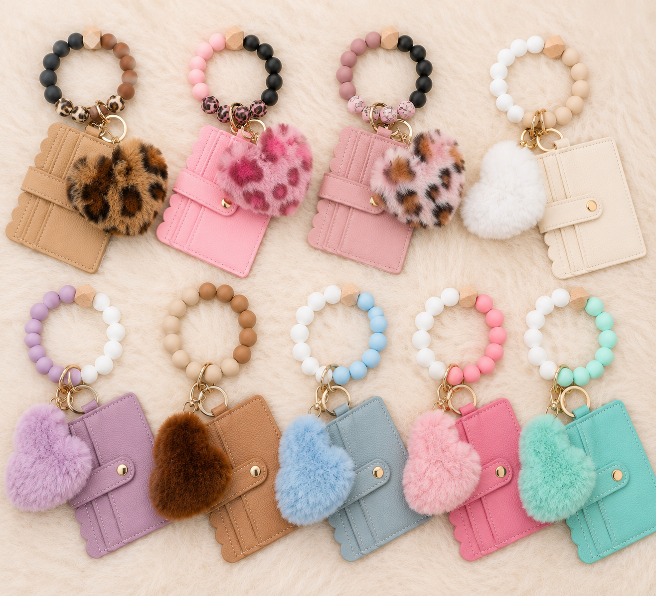 Wallet Bracelet Keychain