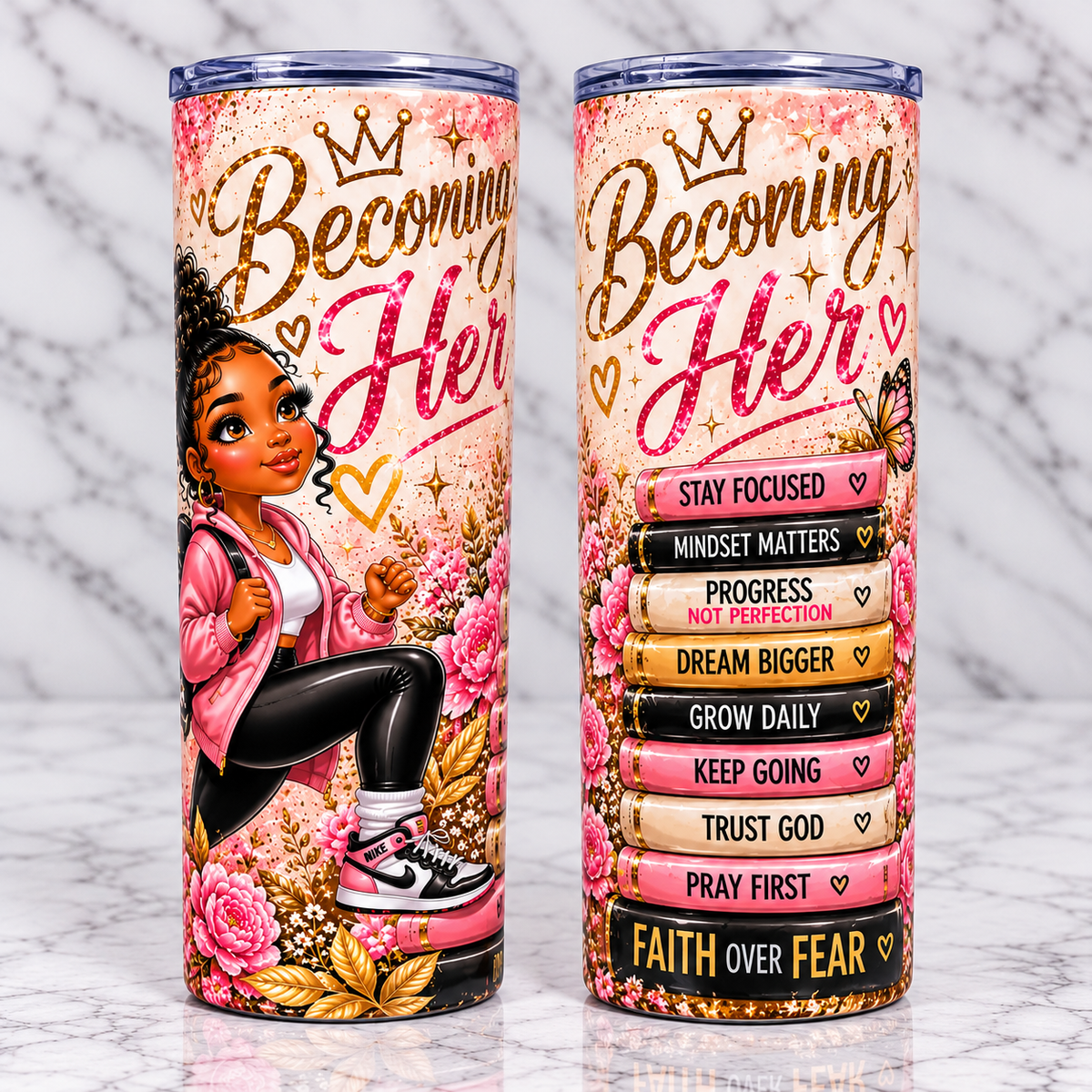 BECOMING HER - STEPPING